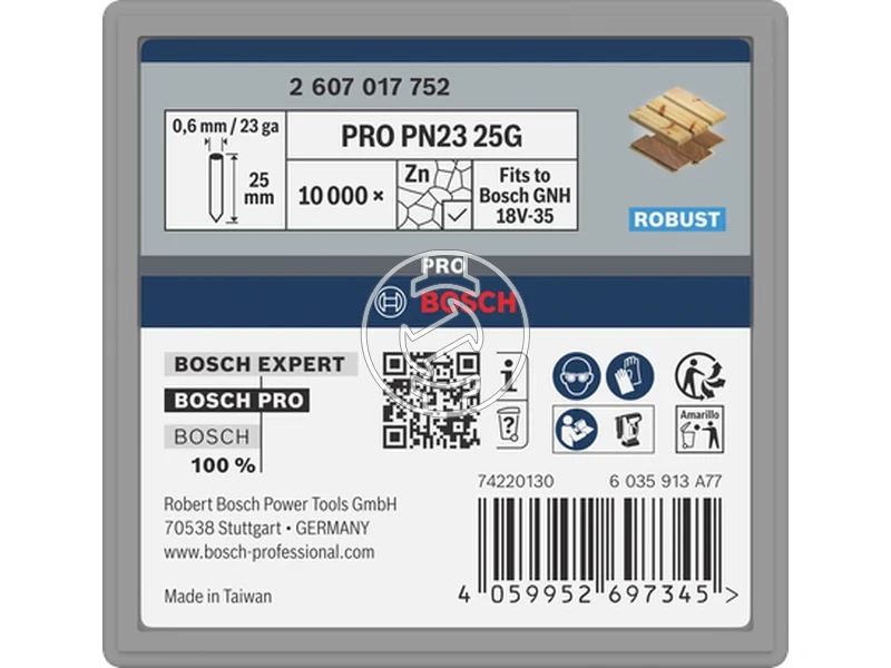 Kép: PRO PN23 G0.6523g 30mm galv. 10000 db.webp