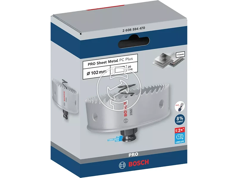 Bosch PRO Sheet Metal körkivágó 102 mm