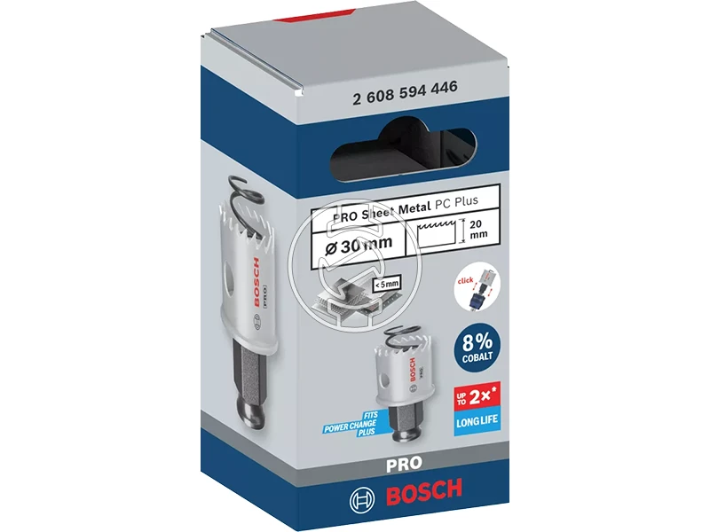 Bosch PRO Sheet Metal körkivágó 30 mm