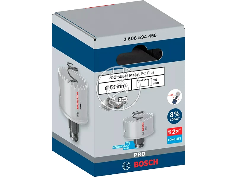 Bosch PRO Sheet Metal körkivágó 51 mm