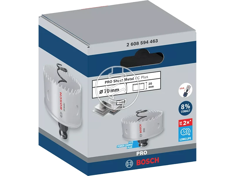 Bosch PRO Sheet Metal körkivágó 70 mm