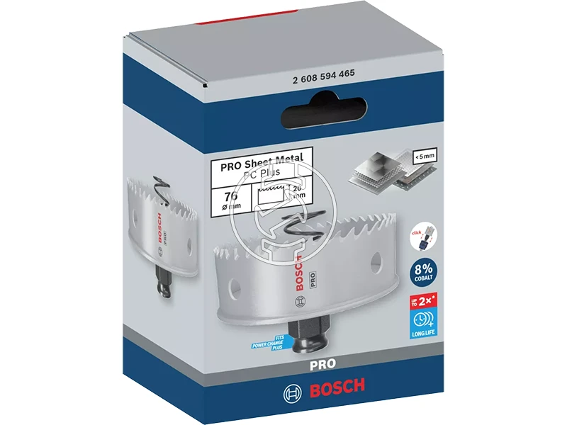 Bosch PRO Sheet Metal körkivágó 76 mm
