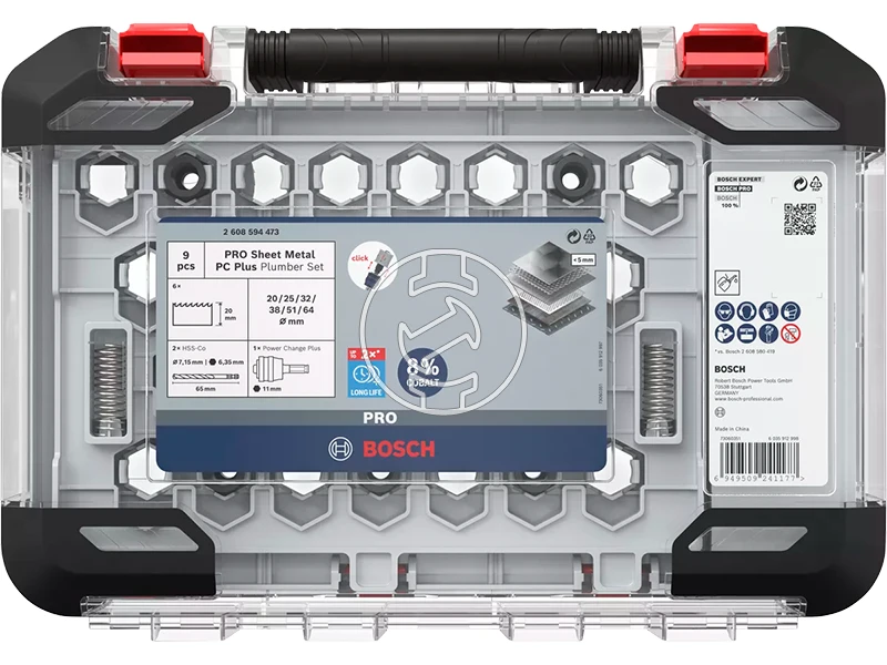 Bosch PRO Sheet Metal körkivágó fűrész készlet 8 db-os