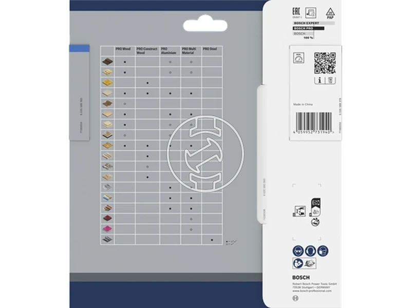 Kép: PRO Steel Akkus Korfureszlap HH 165x20x1.61.2 - 40T.webp