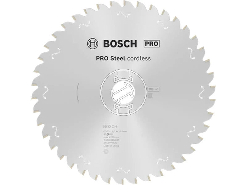 Kép: PRO Steel Akkus Korfureszlap HH 203x25.4x1.81.4 - 42T.webp