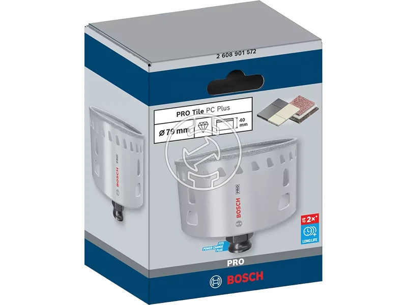 Bosch PRO Tile PC Plus gyémántfúrókorona fúrógéphez 79 mm