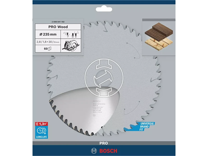 Bosch körfűrészlap 235 x 2,8 x 30 mm