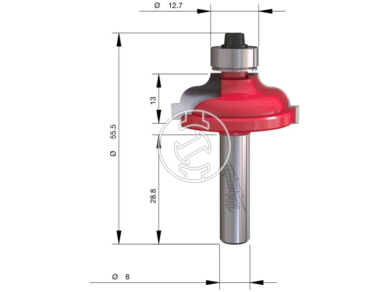 Kép: Profilmaro Romai Ogee S8 34 mm-1db.webp