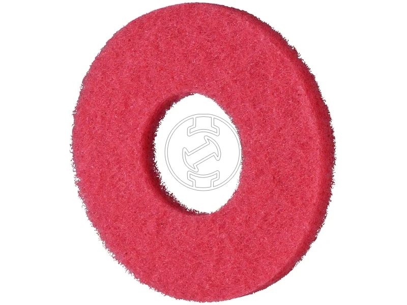 Kép: PS001G 200 mm-es padlotisztito betet szett PIROS - polirozo - tisztito.webp