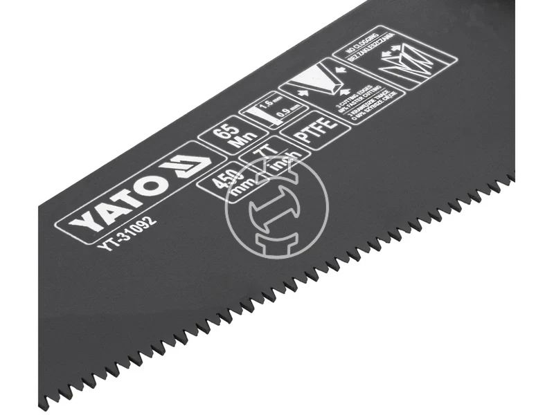 Kép: PTFE-bevonatu fafuresz 450 mm.webp