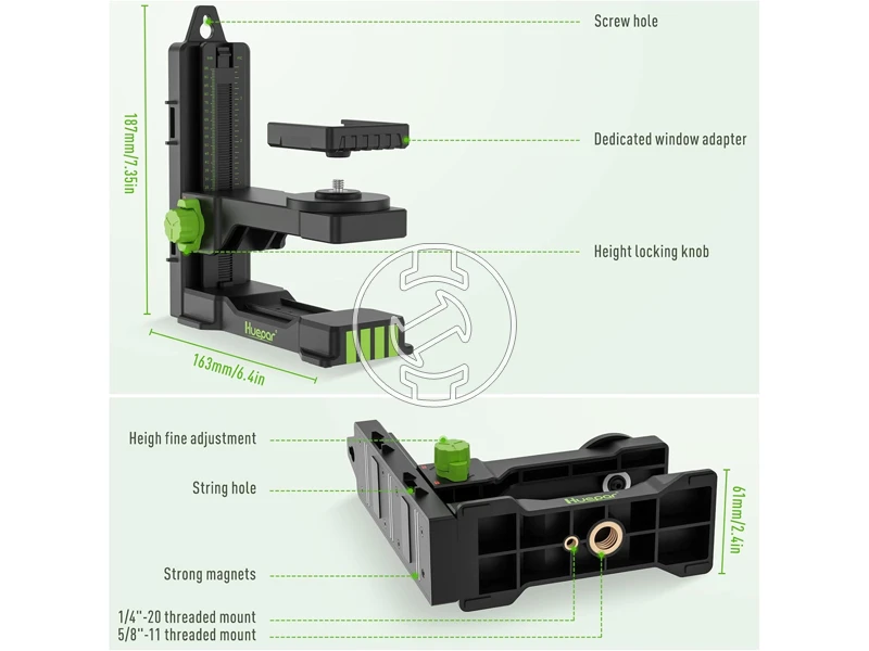 Huepar PV15 mérőműszer adapter