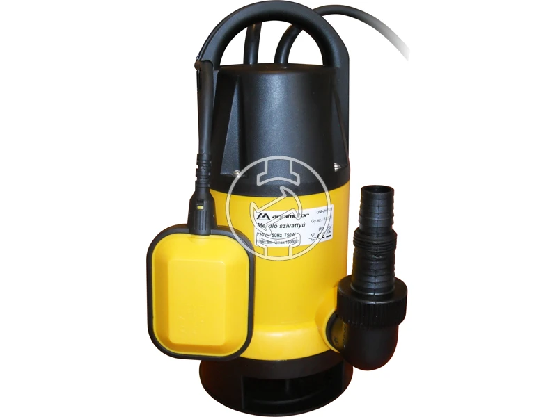 Agrimotor Q-750 búvárszivattyú tisztavízre 216 l/perc, 0-8 m, 750 W