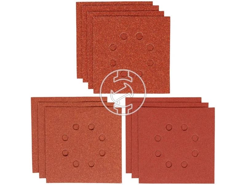 Kép: QUARTER CSISZOLOPAPiR Punched 114x114 Asst.webp