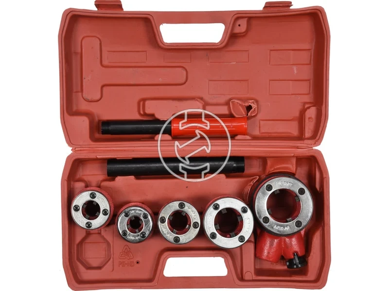 Kép: Racsnis csomenetmetszo keszlet klupp 381-14 5 db menetmetszo fej.webp