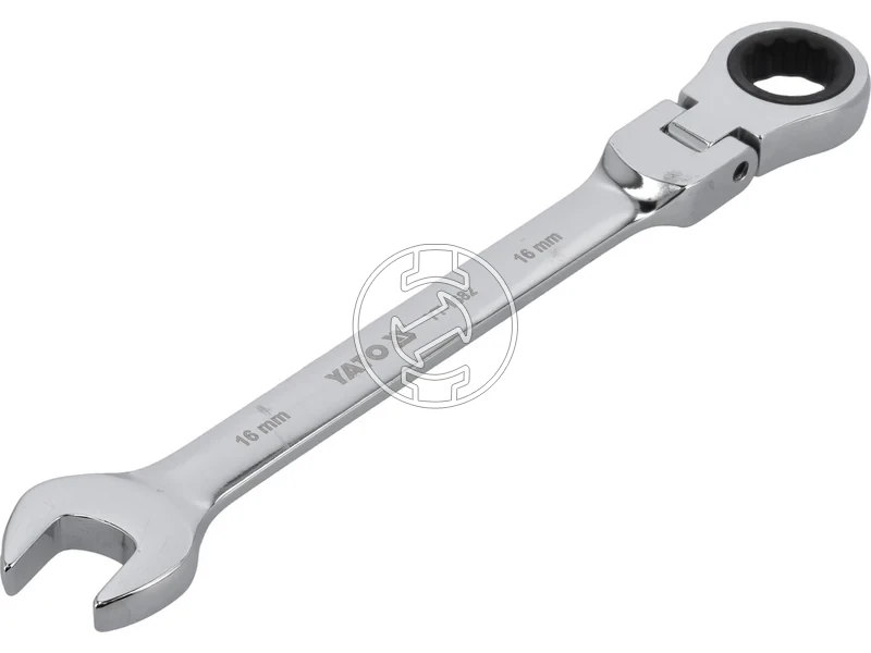 Kép: Racsnis csuklofejes csillag-villaskulcs 16 mm.webp