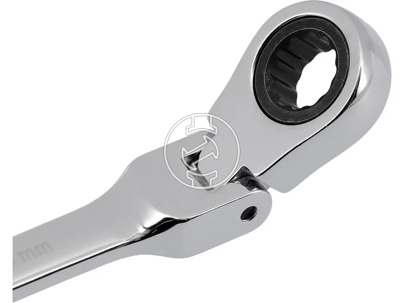 Kép: Racsnis csuklos feju gyuru-villaskulcs 14 mm.webp