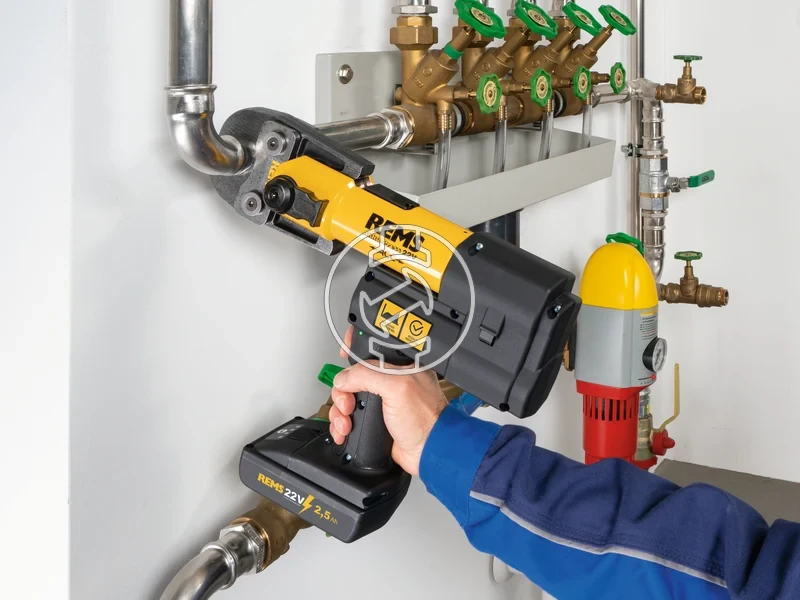 Kép: Rems Akku-Press 22V ACC Basic-Pack akkus csopres L-Boxx_1.webp