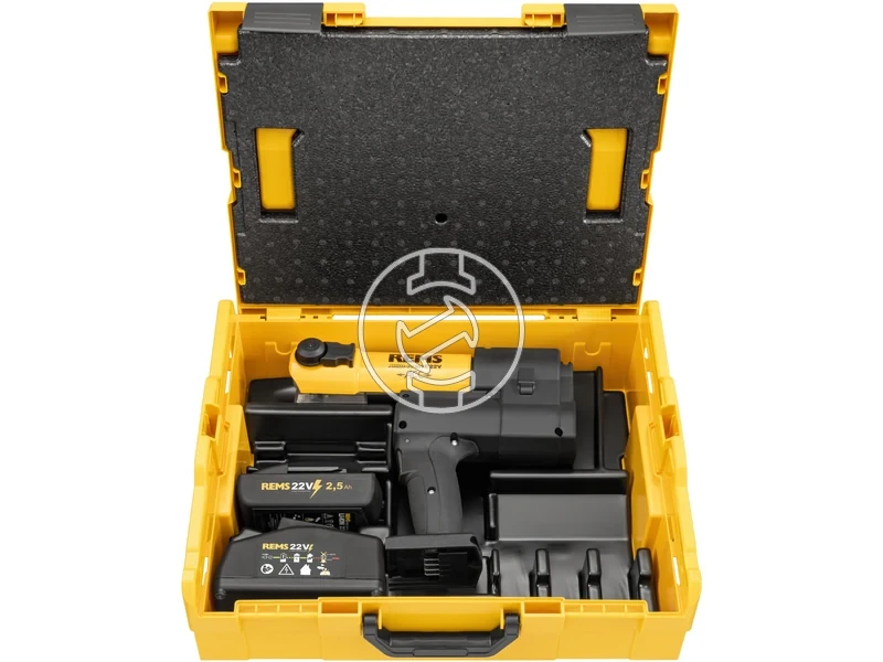 Kép: Rems Akku-Press E 22V ACC Basic-Pack akkus csopres L-Boxx_0.webp