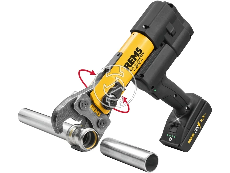 Kép: Rems Akku-Press E 22V ACC Basic-Pack akkus csopres L-Boxx_3.webp
