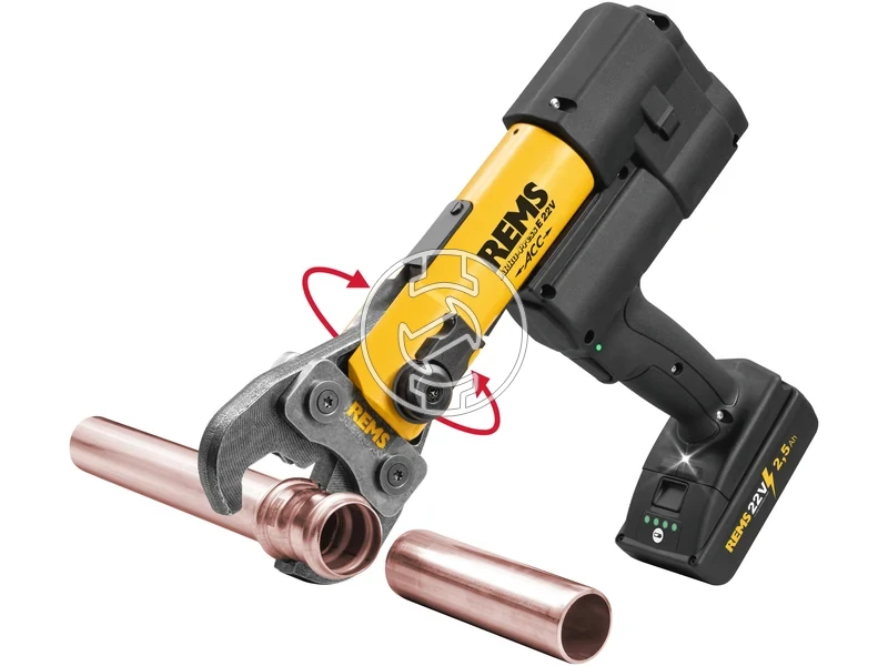 Kép: Rems Akku-Press E 22V ACC Basic-Pack akkus csopres L-Boxx_4.webp