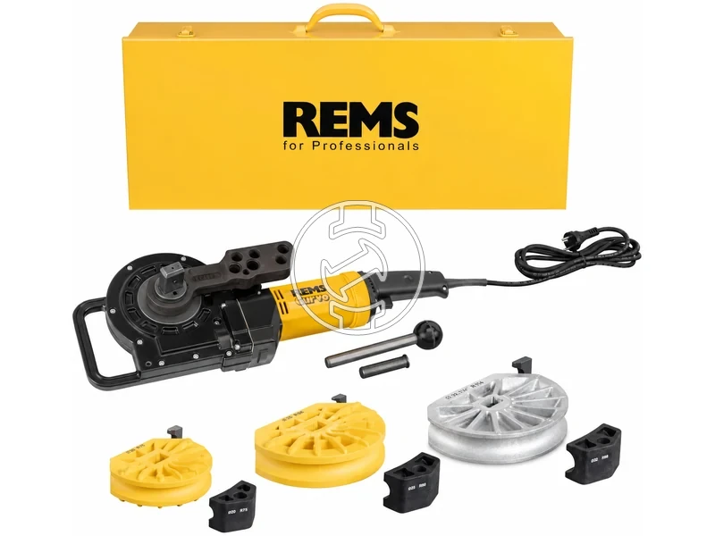 Kép: Rems Curvo Set elektromos csohajlito Hajlitasi sugar 75 - 114 mm Hajlitasi szog 0 - 180 230 V_0.webp