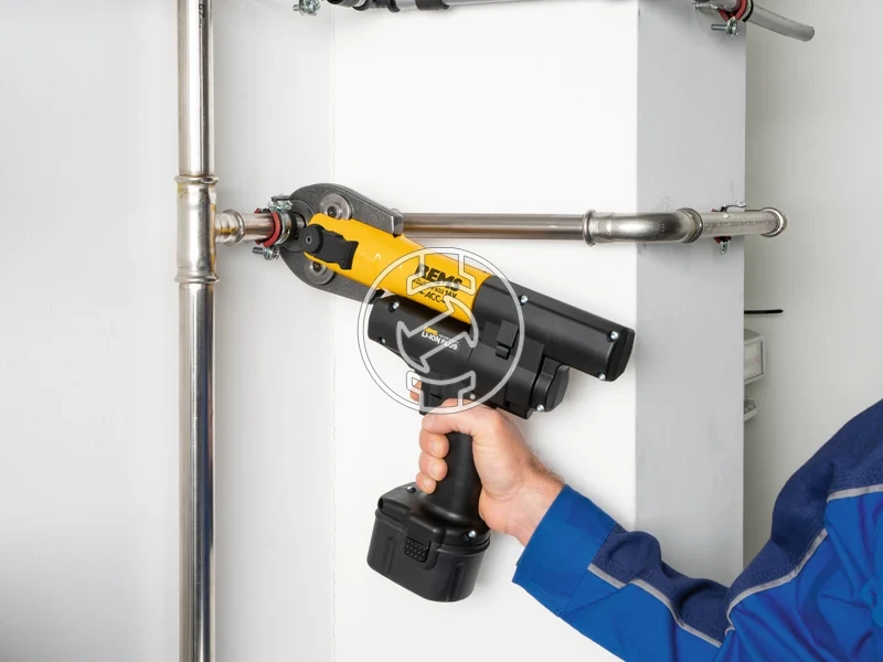 Kép: Rems Mini-Press 14V ACC Set TH 162026 akkus csopres L-Boxx_2.webp