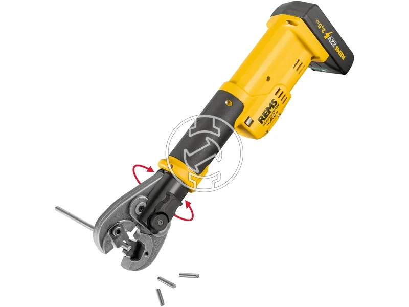Kép: Rems Mini-Press S 22V ACC Set TH 162026 akkus csopres L-Boxx_6.webp