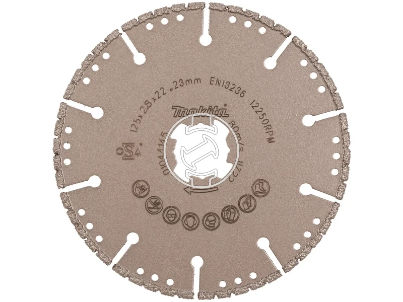 Kép: RESCUE-CUT vakuumforrasztott 125 mm gyemant vagotarcsa max 12250 1perc 1 db.webp