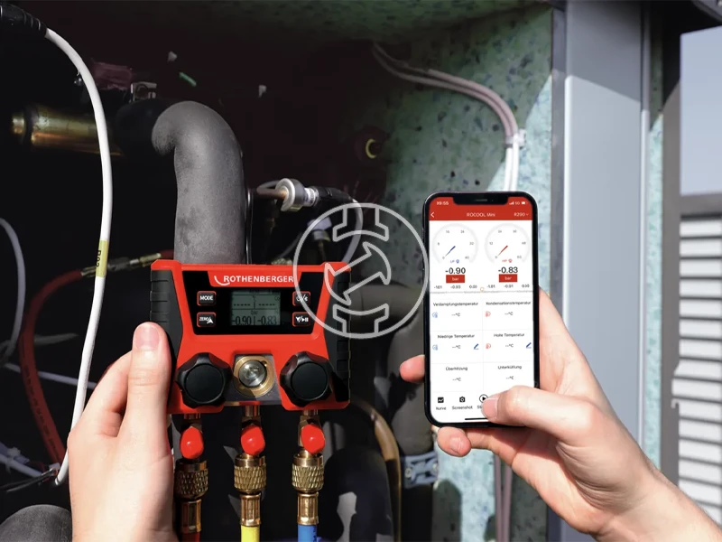 Rothenberger ROCOOL MINI digitális csaptelep