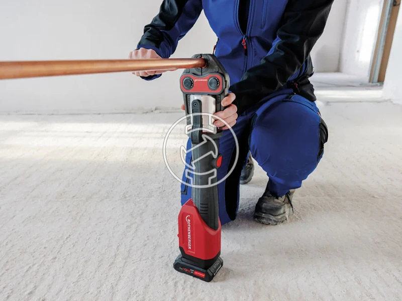 Rothenberger ROMAX 4000 akkus csőprés 1x4Ah set U 16–20–26 mm AMP