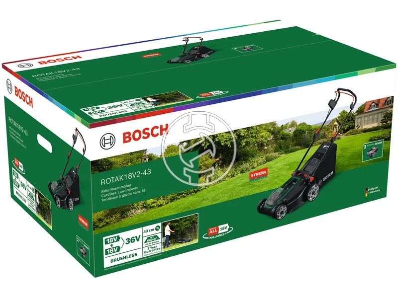 Kép: Rotak 18V-43 Akkus funyiro 2x40 Ah dupla tolto.webp