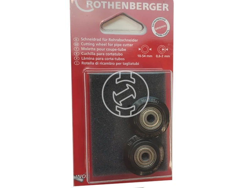 Rothenberger 10-54 mm-es inox vágókerék csővágóhoz 2db/csomag