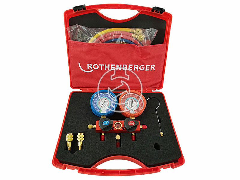 Rothenberger ECO R32 csaptelep készlet kofferben