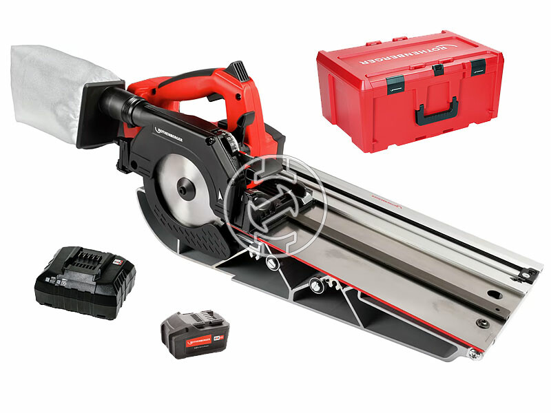 Rothenberger PIPECUT Mini akkus fémvágó körfűrész + Duracut Uni