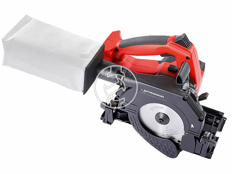 Rothenberger PIPECUT Mini akkus fémvágó körfűrész Li-Power 4Ah akkuval