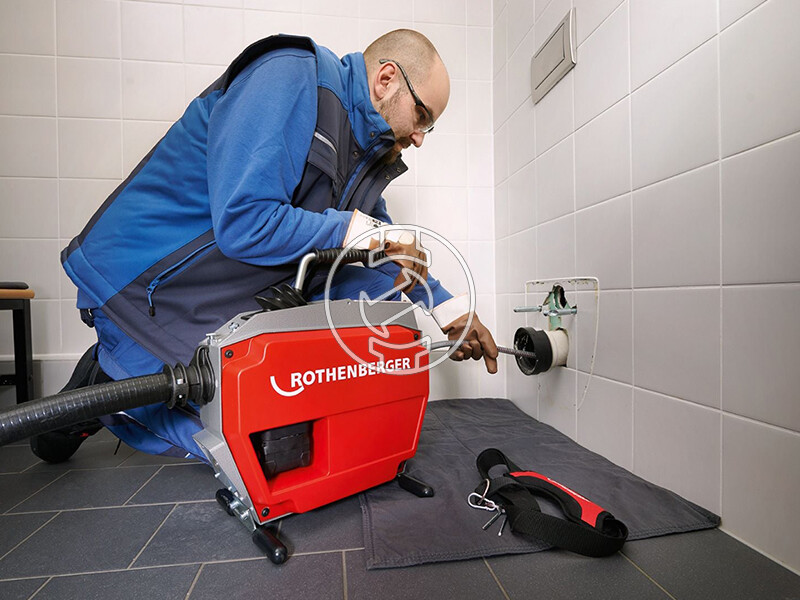 Rothenberger R600 VarioClean akkus duguláselhárító alapgép