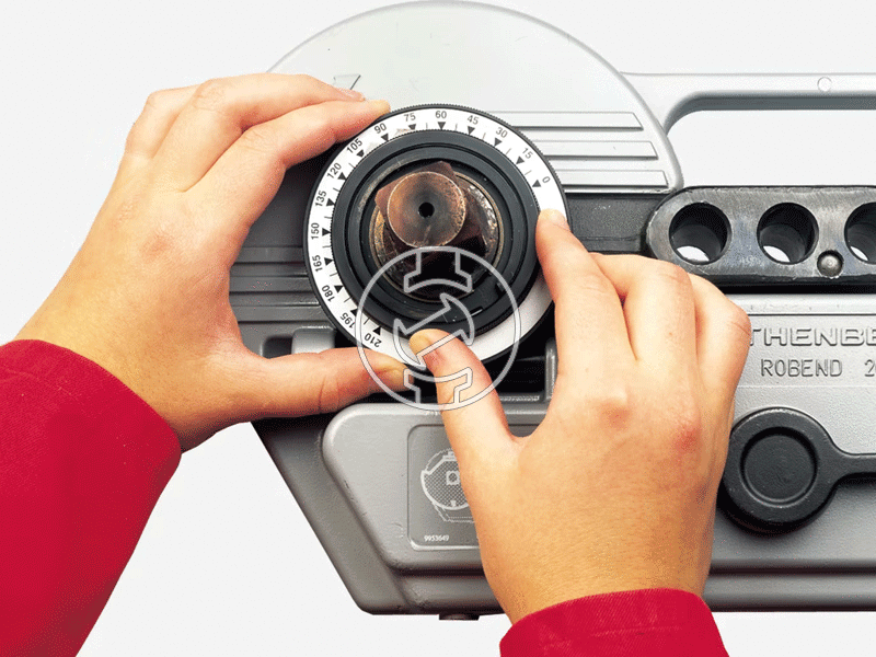 Rothenberger Robend 4000 elektromos csőhajlító készlet