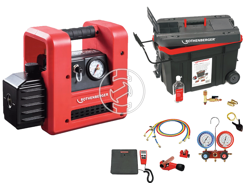 Rothenberger Rocaddy 120 R32 Analog automata klímatöltő állomás