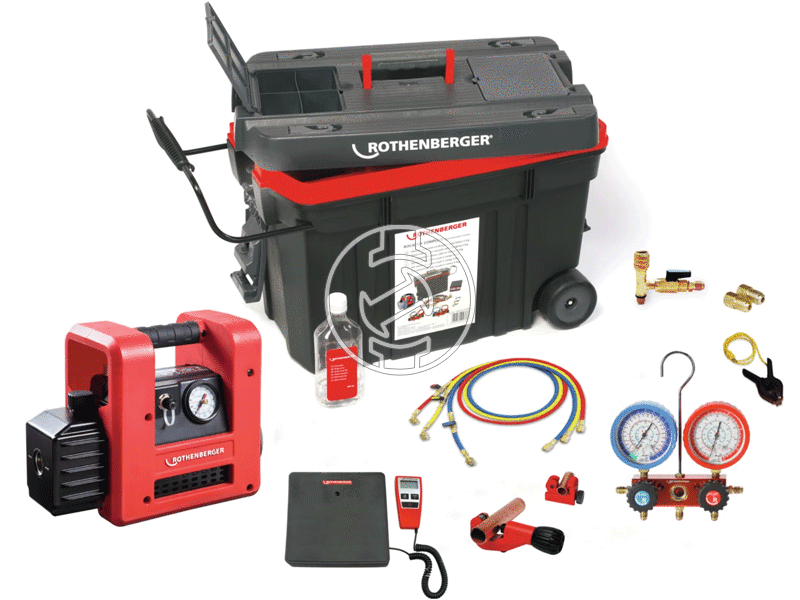 Rothenberger Rocaddy 120 R32 Analog automata klímatöltő állomás