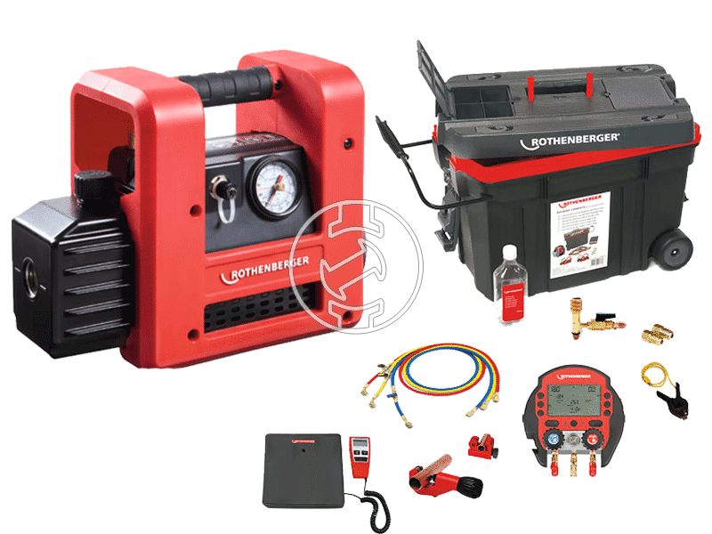 Rothenberger Rocaddy 120 R32 Digital automata klímatöltő állomás