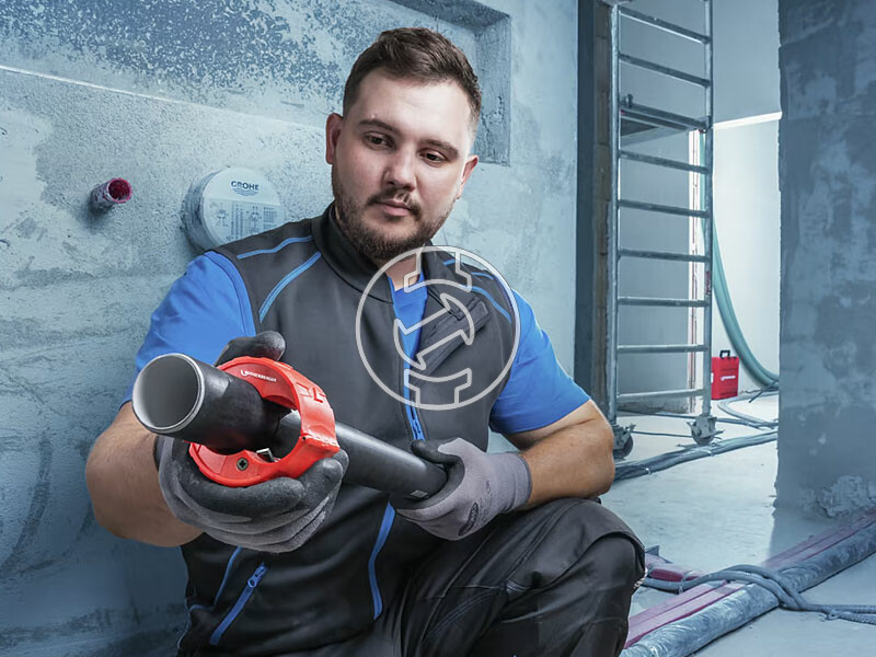 Rothenberger ROCUT Plastic Pro kézi csővágó 32-40mm