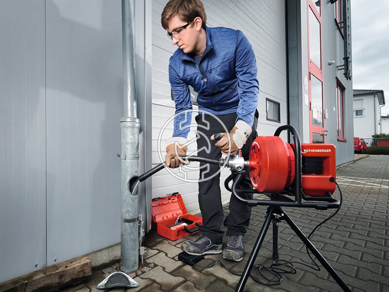 Rothenberger Rodrum VarioClean akkus duguláselhárító