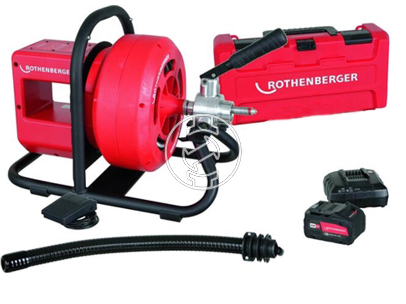 Rothenberger Rodrum VarioClean akkus duguláselhárító