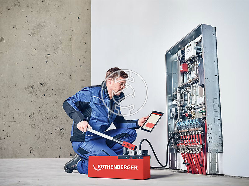 Rothenberger RP 50 Digital kézi próbapumpa