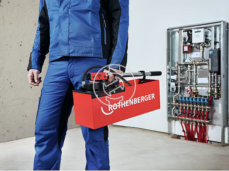 Rothenberger RP 50 Digital kézi próbapumpa