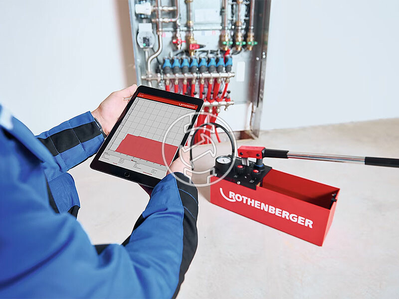 Rothenberger RP 50 Digital kézi próbapumpa