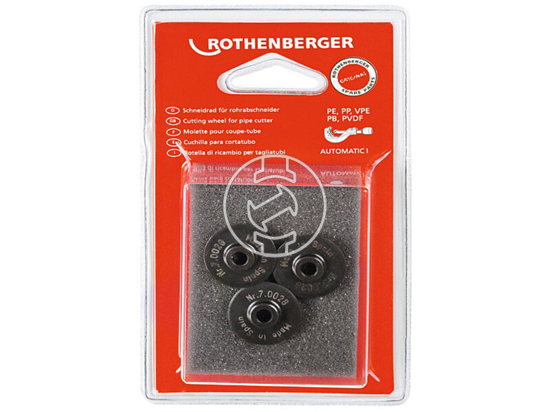 Rothenberger vágókerék csővágóhoz 70031-hez 3 db