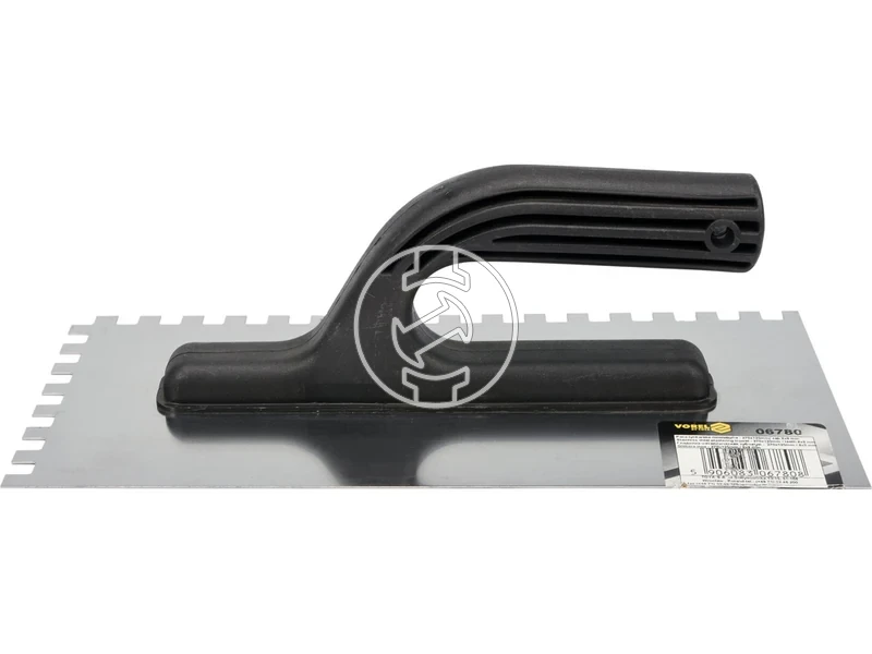 Kép: Rozsdamentes acel fogazott simito 270130 mm 88 mm fogazas.webp