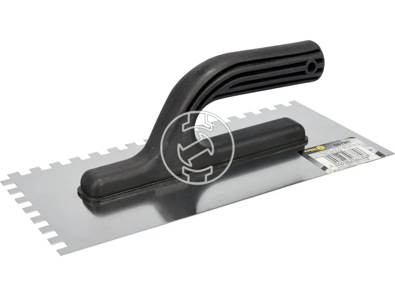 Kép: Rozsdamentes acel fogazott simito 270130 mm 88 mm fogazas.webp