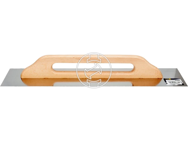 Kép: Rozsdamentes acel glettsimito sima feluletu 580 mm.webp